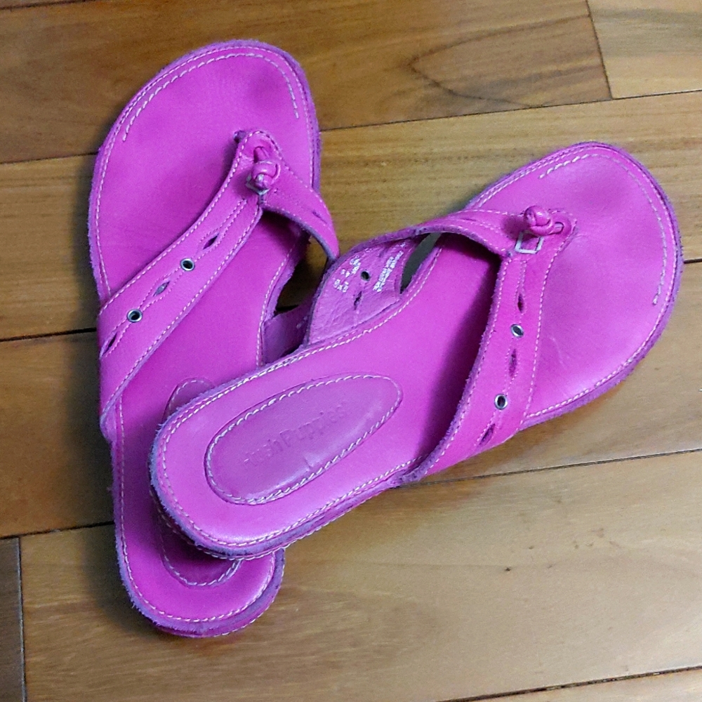 Hush Puppies Women's Leather Sandals
